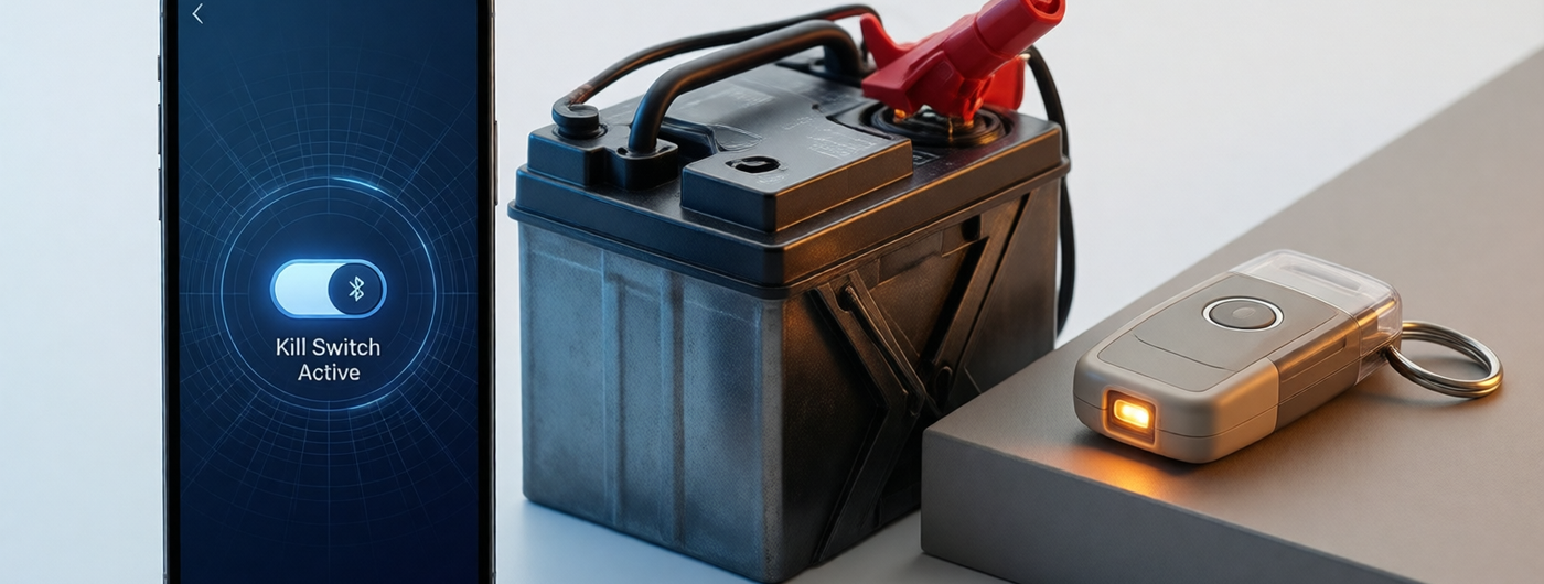 Bluetooth vs RF Remote Battery Disconnect: Which Is Better?