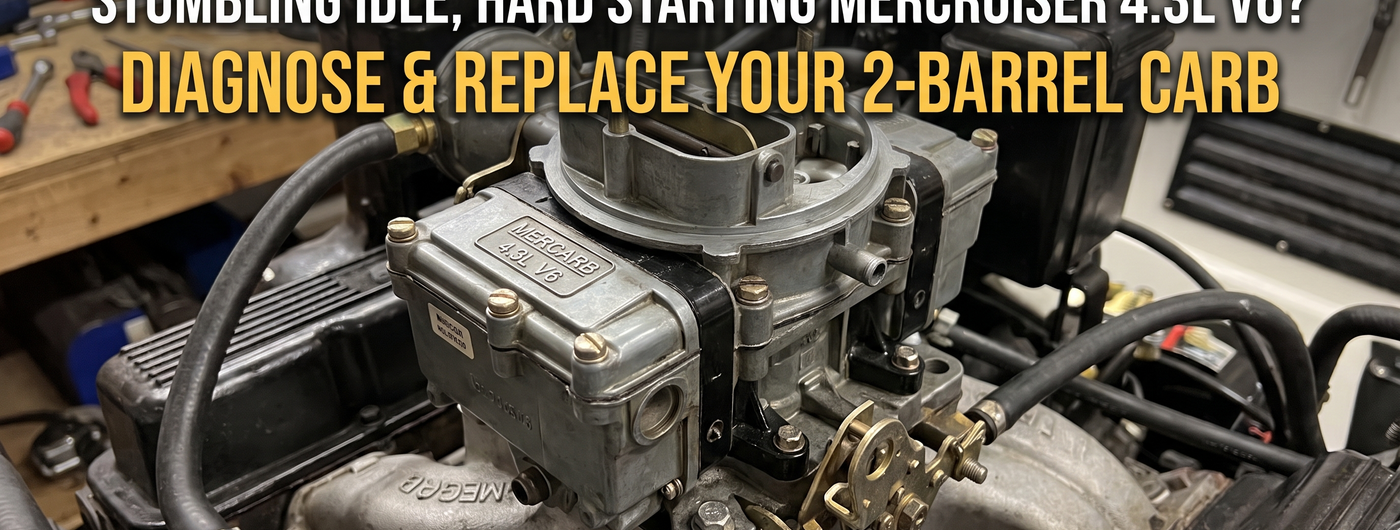 Mercruiser 4.3L Carburetor Replacement Guide: 807764A1 Install and Tune