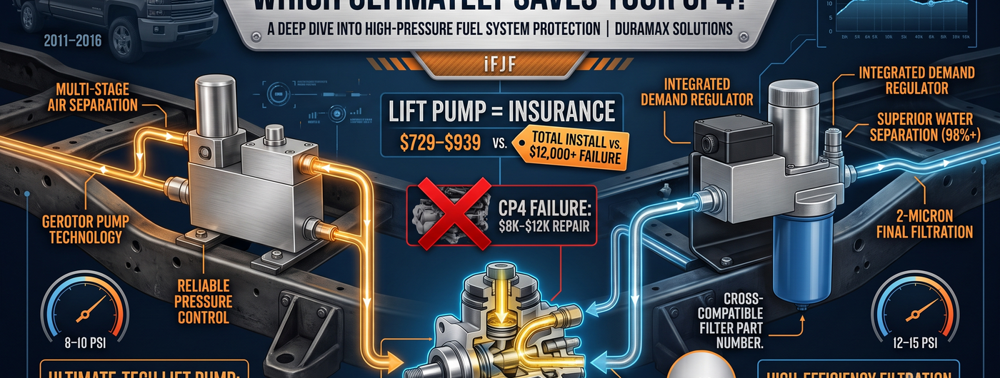 FASS vs AirDog Lift Pumps: Which Duramax Fuel System Upgrade Actually Saves Your CP4 in 2026?