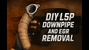 L5P Duramax: Downpipe Install + EGR Block-Off | Step By Step - Diesel Truck Tutorial