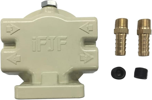 R12T Fuel Filter Base NPT ZG1/4-19 for 120AT S3240 Diesel Engine Includes 2 fittings and 2 plugs