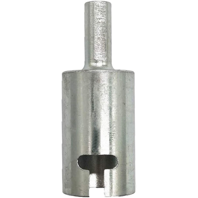 iFJF TST-129 RV Leveling Scissor Jack Socket Zinc Plated Drill Adapter, fits 3/8" and 1/2" Power Drills