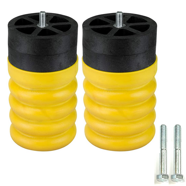 iFJF SSR-313-54 Suspension Rear Air Rubber Booster Spring Kit For 2014-2020 Dodge Ram ProMaster 1500 2500 3500