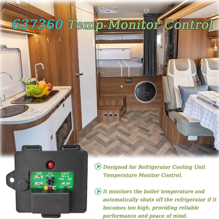 2118 1200 Series RV Refrigerator Temp Monitor Control Kit 637360