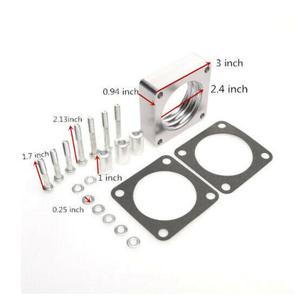 iFJF 4-Bolt Throttle Body Spacer 1068 Compatible with 87-06 Jeep Wrangler TJ YJ XJ MJ