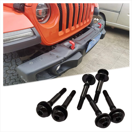 iFJF 6PCS Torx Screw Bolts Refitting Screw for Wrangler JL 2018-2020 for Windshield Frame Windshield Frame Hinges Doors Door Hinges Roll Bar