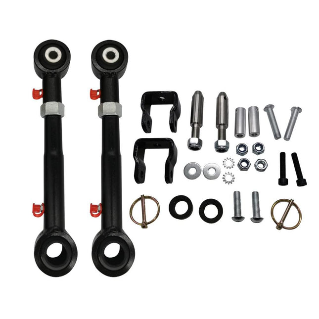 iFJF Adjustable Front Swaybar Quicker Disconnect System Upgrade for Wrangler 1998-2006 TJ Cherokee 1984-2001 XJ with 2.5" - 6" Lifts