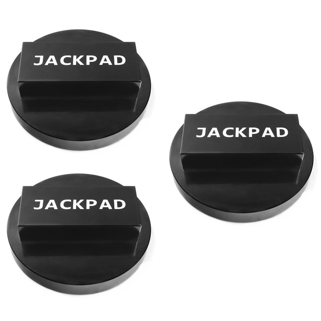 iFJF Jack Pad Adapter Anodized Black for B-MW 135 335 535 E82 E88 E46 E90 E91 E92 E93 E38 E39 E60 E61 E63 E64 E65 E66 E70 F01 F02 F30 F10,Mini (3 pcs)