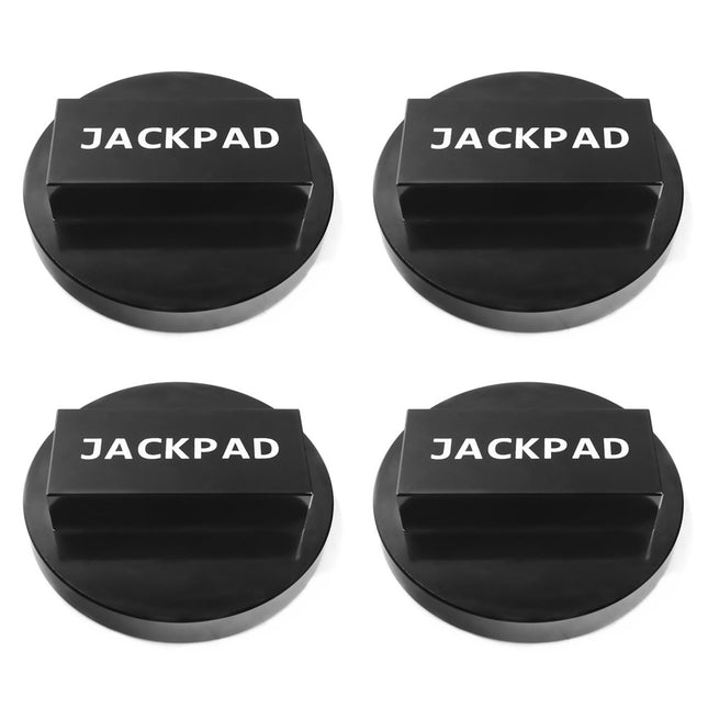 iFJF Jack Pad Adapter Anodized Black for BMW E90 E91 E92 E93 E38 E39 E60 E61 E63 E64 E65 E66 E70 E71 E89 x5 x6 x3 1m m3 m5 m6 f01 f02 f30 f10(4 pcs)