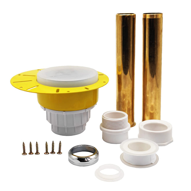 iFJF Freestanding Bathtub Installation Kit with Tailpiece Plastic ABS and Threaded Tailpiece