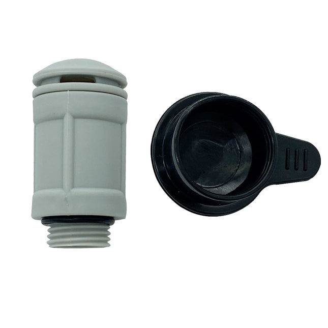 iFJF 12363 12373 Air Jet Valve & Air Jet Valve Cap Replacement for Above Ground Swimming