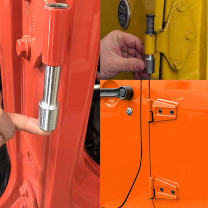 iFJF Door Bushing Removal Tool Hinge Liners and Door Hinge Nuts for Wrangler JK JKU 2 4 Door 2007-2017