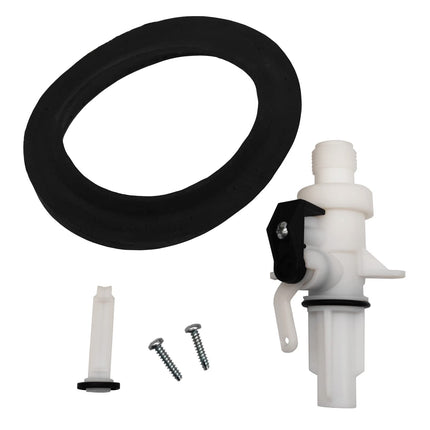 iFJF 13168 RV Toilet Water Valve Kit Replacement for Aqua Magic IV Toilets High and Low Models