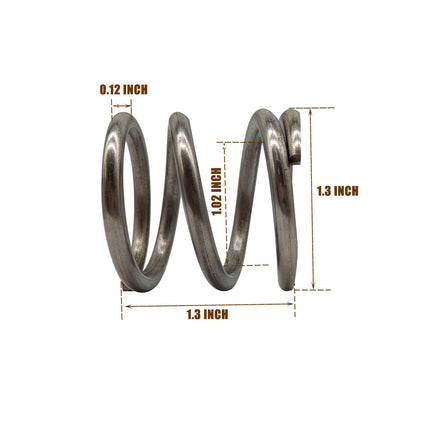 iFJF 272535 Compression Spring for 6-Way 1-1/2 Inch Hi-Flow Pool and Spa Multiport Valve,1-3/8 Inch Outside Diameter