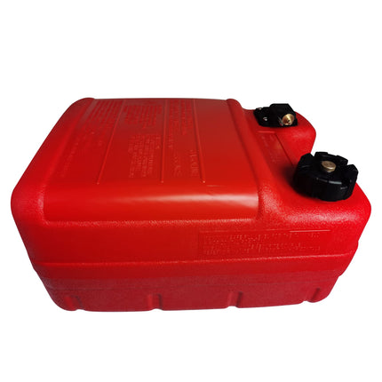 iFJF Portable Boat Fuel Tank, 6gal - 24L Outboard Marine Portable Fueling Tank with Hose Connector for Marine Outboard Motor Plastic Fuel Tank