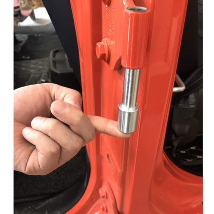 iFJF Door Bushing Removal Tool Hinge Liners for Wrangler JK JKU JL JLU Gladiator JT 2007-2021 (Removal Tool and 4 Pins)