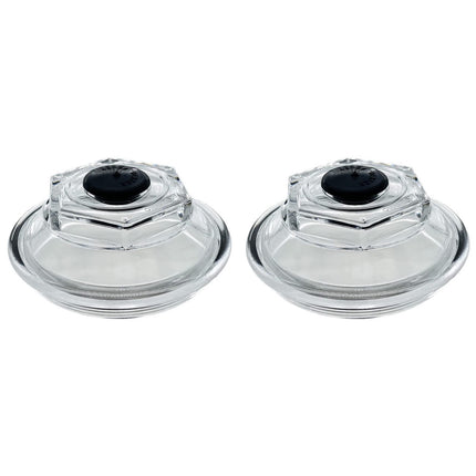 iFJF 1989- 2009.7 Dexter 9k-10K General Duty Axles 10K HD 12K 15K 4.0" Threads Trailer Axle 21-36 Oil Bath Dust Caps Plastic