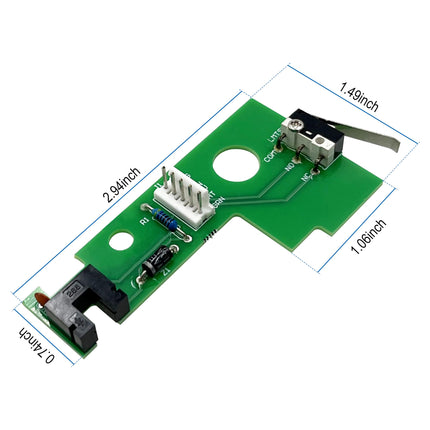 iFJF Rev Counter Board Compatible with FM350 FM352 FM500 FM502 FM600 2000XL,Replacement for Mighty Mule GTO RVCTBD50, Green
