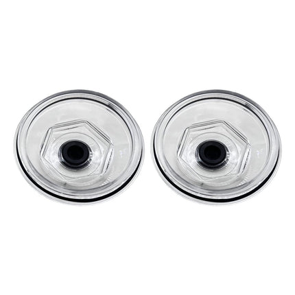 iFJF 1989- 2009.7 Dexter 9k-10K General Duty Axles 10K HD 12K 15K 4.0" Threads Trailer Axle 21-36 Oil Bath Dust Caps Plastic