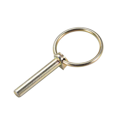 iFJF 20 pcs 1/5" x 1-3/5" Pin Clips Lynch Pin Disconnect Snap Pin for Farm Tractors Trailers Trucks Mowers Boat Kayak
