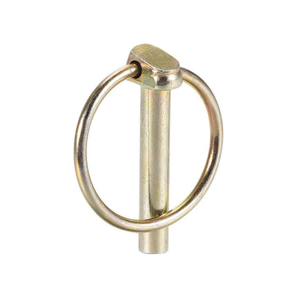 iFJF 20 pcs 1/5" x 1-3/5" Pin Clips Lynch Pin Disconnect Snap Pin for Farm Tractors Trailers Trucks Mowers Boat Kayak