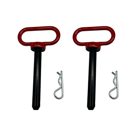 iFJF Hitch Pin 5/8 x 4 inch Trailer Tow Hitch Lock Pin Clevis Pin with Handle and Clip Fits Towing RV Truck Boat Car Tractor