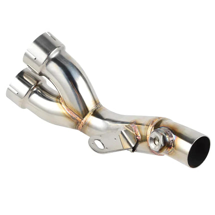iFJF 2006-2019 Yamaha YZF-R6 R600 Downpipe Exhaust Y Middle Pipe Exhaust