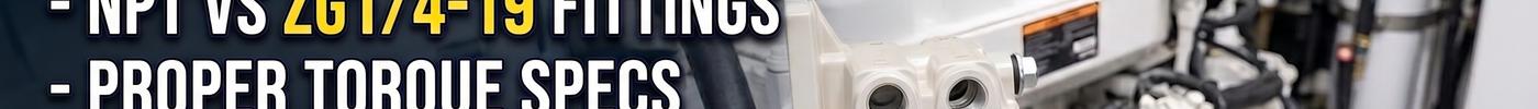 R12T Marine Fuel Filter Installation Guide: NPT & ZG1/4-19 Fittings, Torque Specs, and Pro Tips
