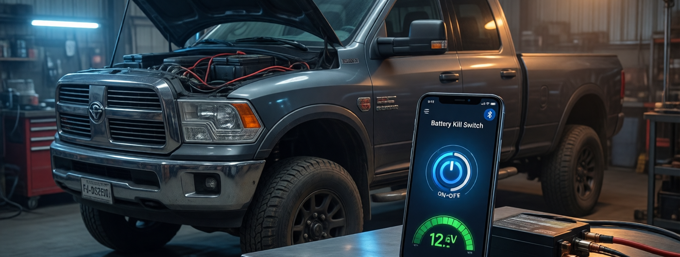 How to Install a Bluetooth Battery Kill Switch on Your Diesel Truck: Complete Step-by-Step DIY Guide with App Pairing