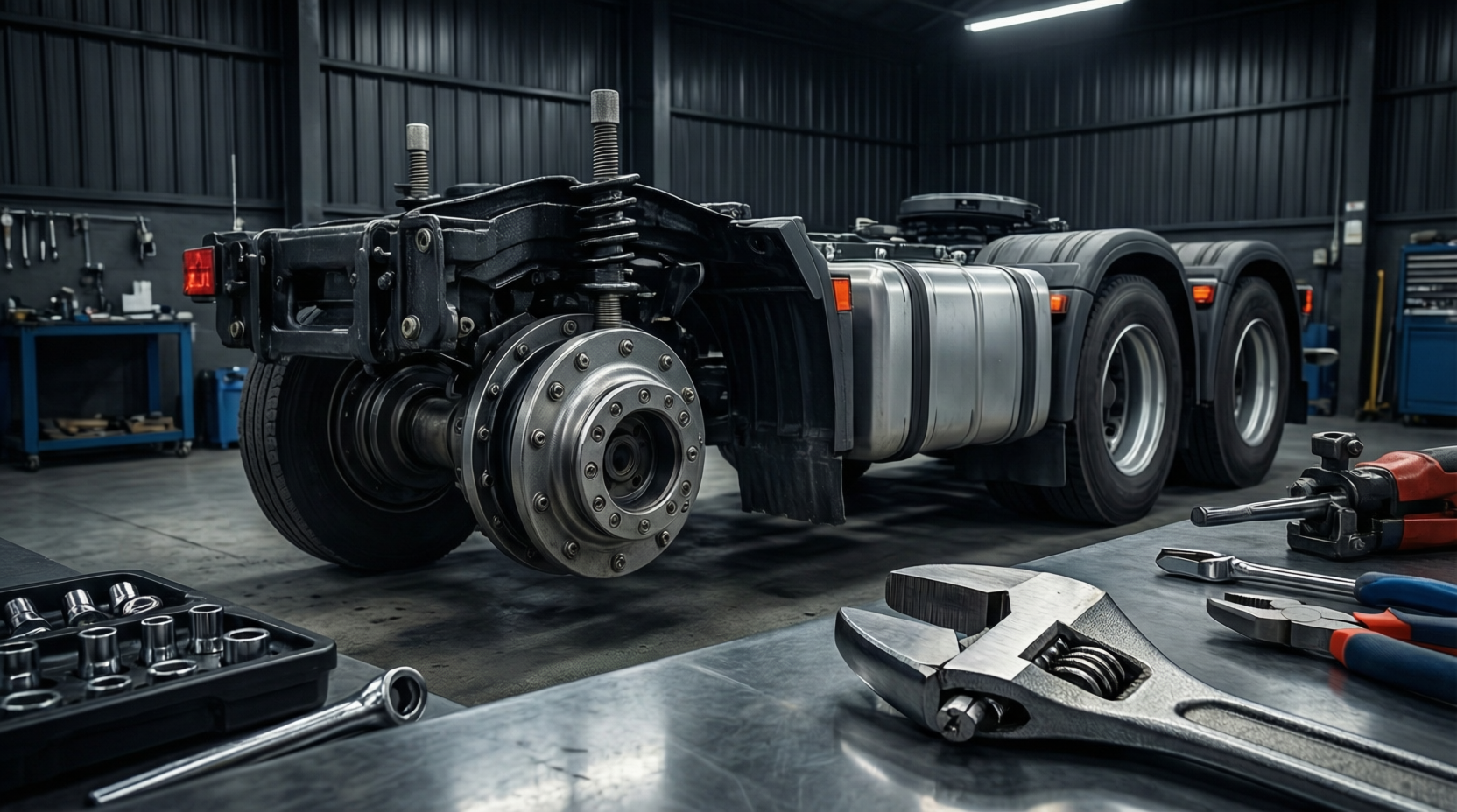 Removing riveted lower ball joints on a GMT-400 Chevy GMC C/K truck