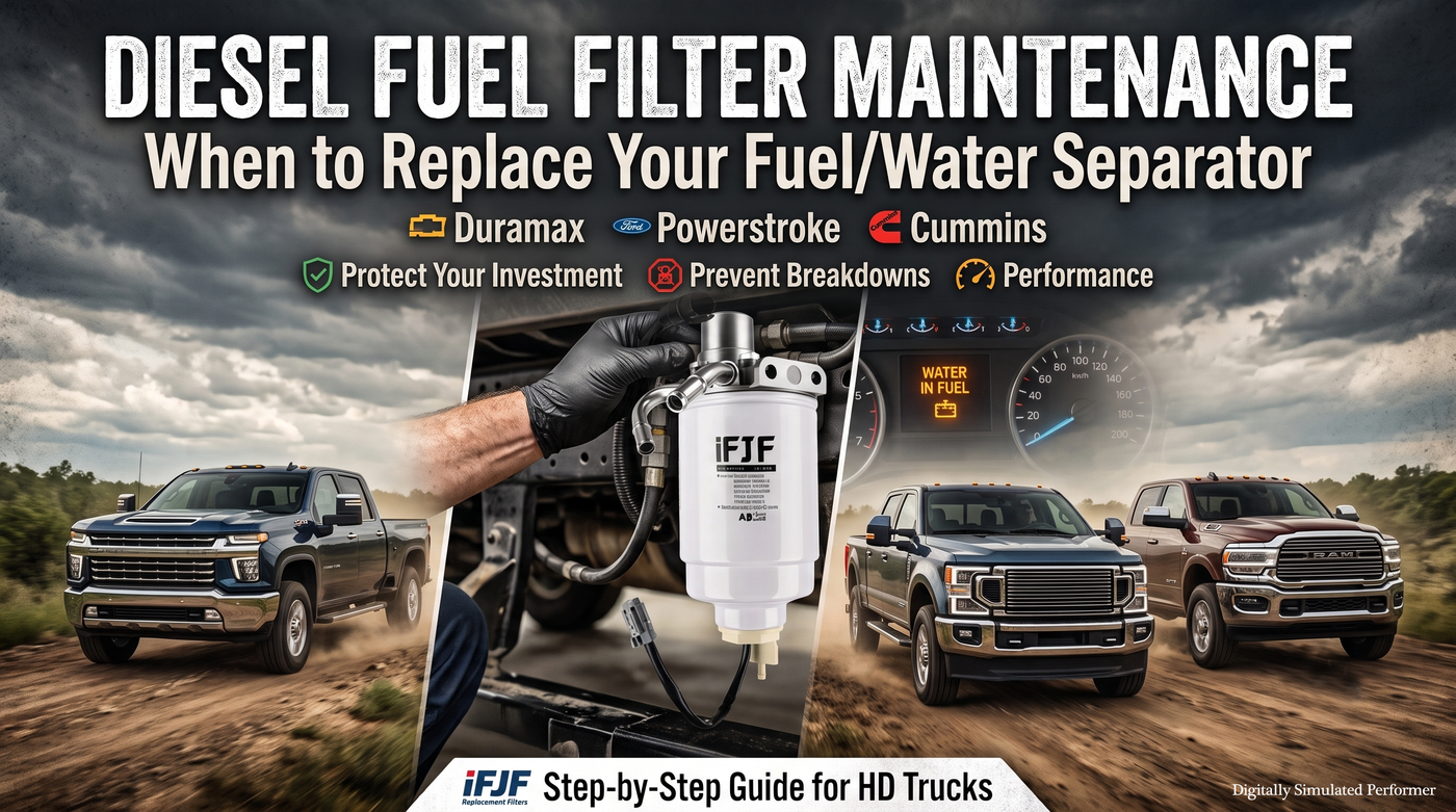When to Replace Your Diesel Fuel Filter: Signs, Intervals & DIY Cost Guide