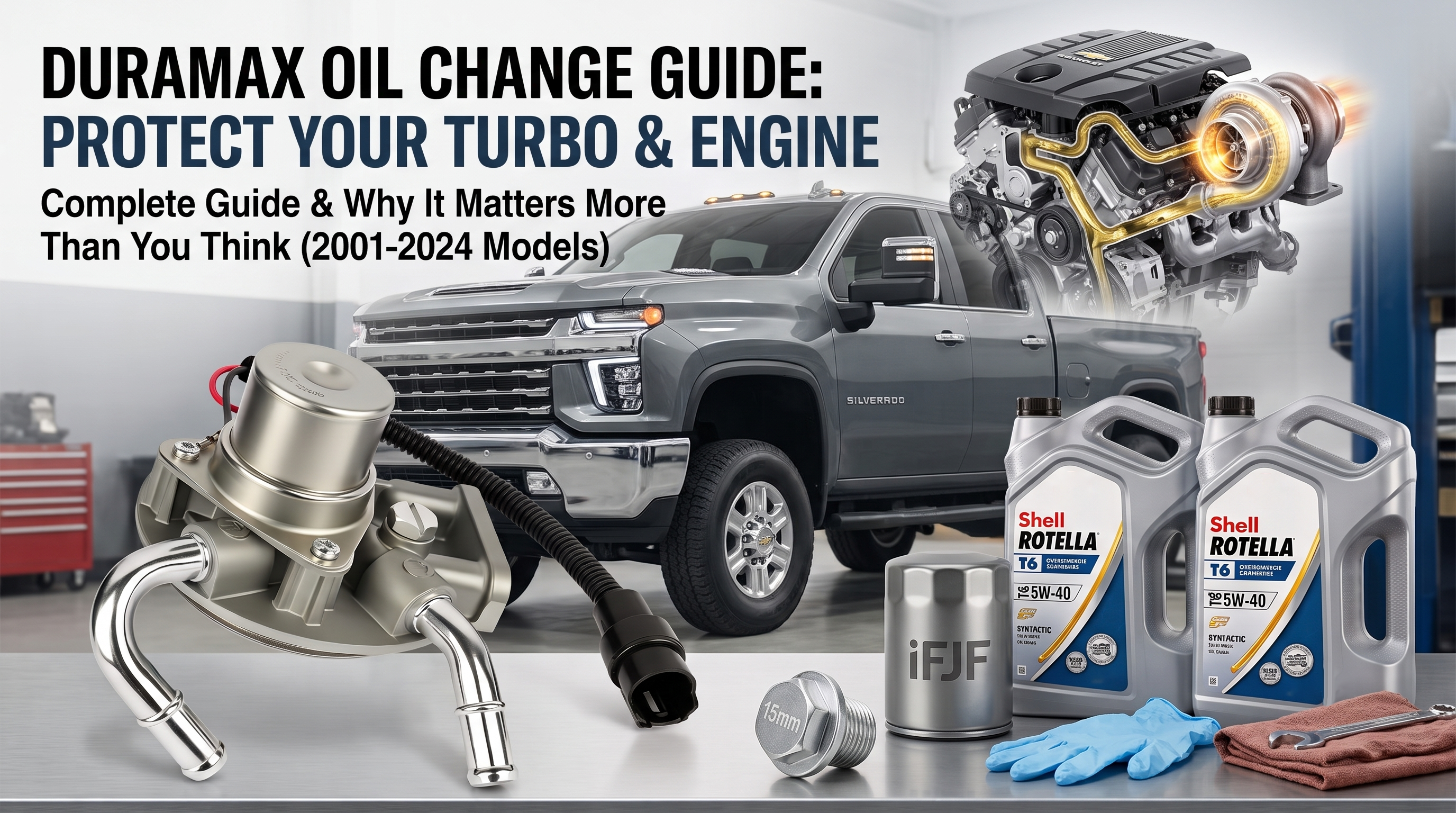Duramax 6.6L Oil Change: Complete DIY Guide for Every Generation (2001–2024)