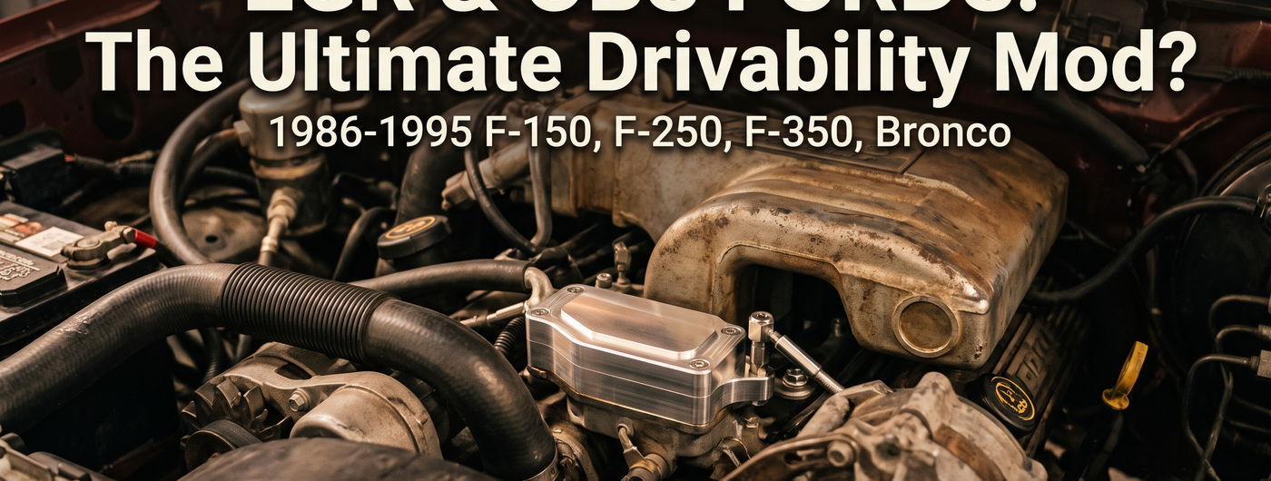 Ford F150 F250 Bronco EGR Delete: Complete Guide (1986-1995) — Cost, Benefits & Installation