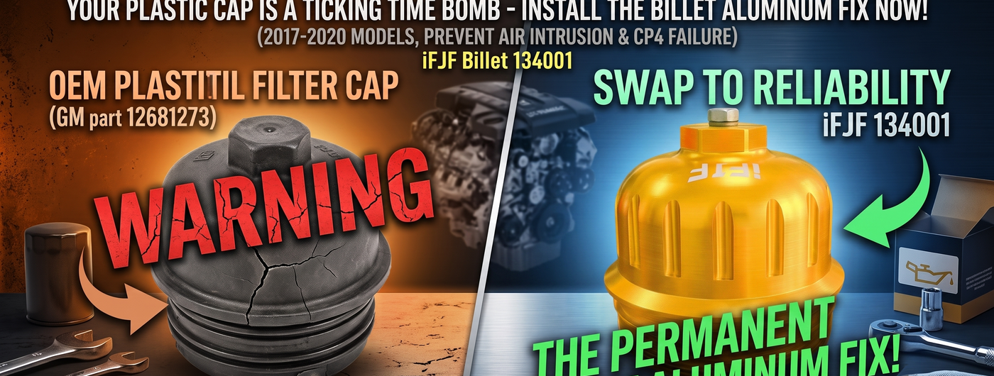 Your L5P's Plastic Fuel Filter Cap Is a Ticking Time Bomb — Here's the Fix