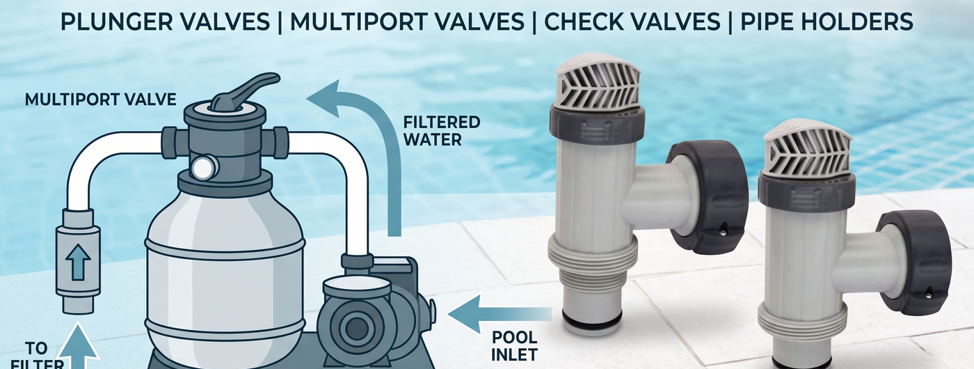 Above Ground Pool Plumbing Parts Explained: Valves, Unions, and Fittings Guide