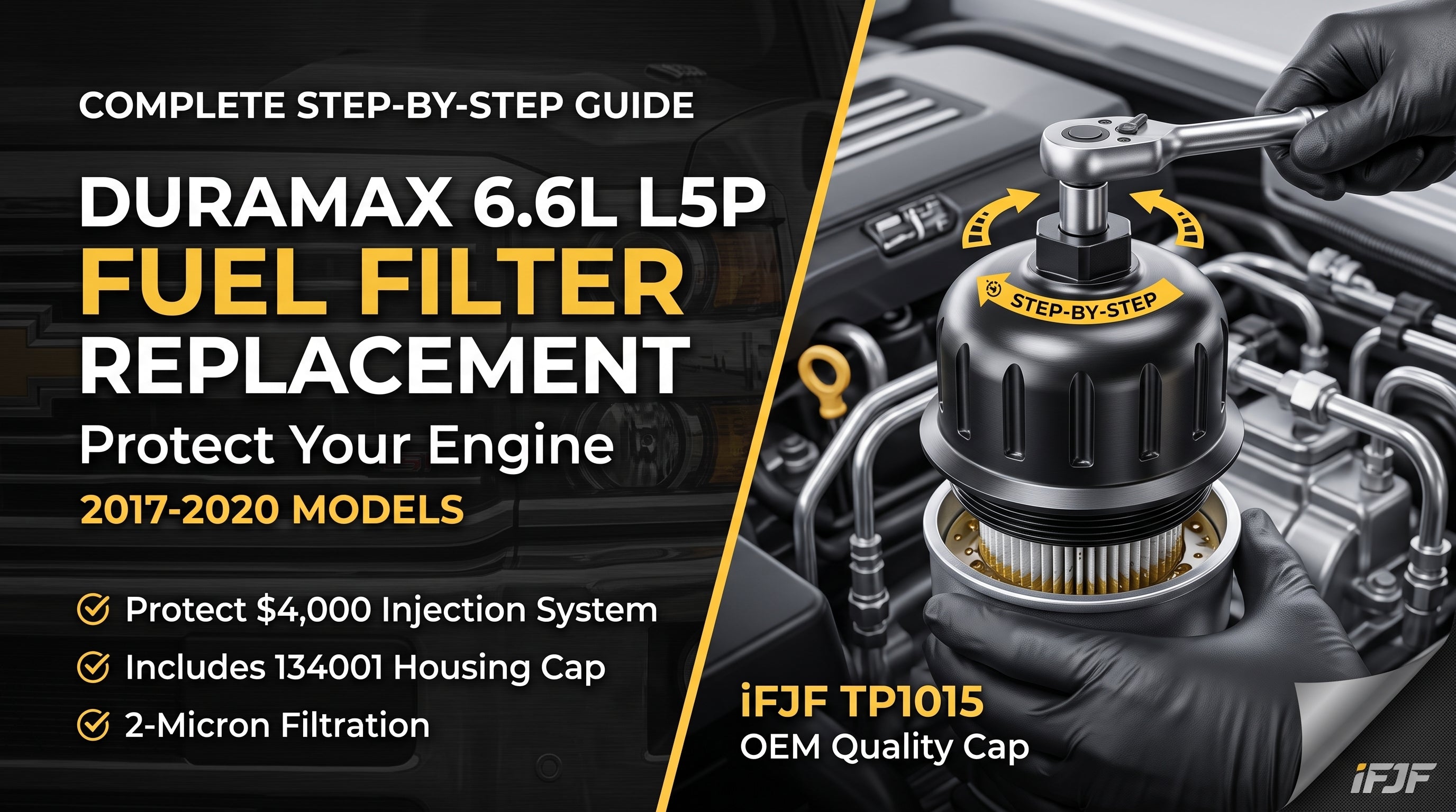 Duramax 6.6L L5P Fuel Filter Replacement: Complete Step-by-Step Guide