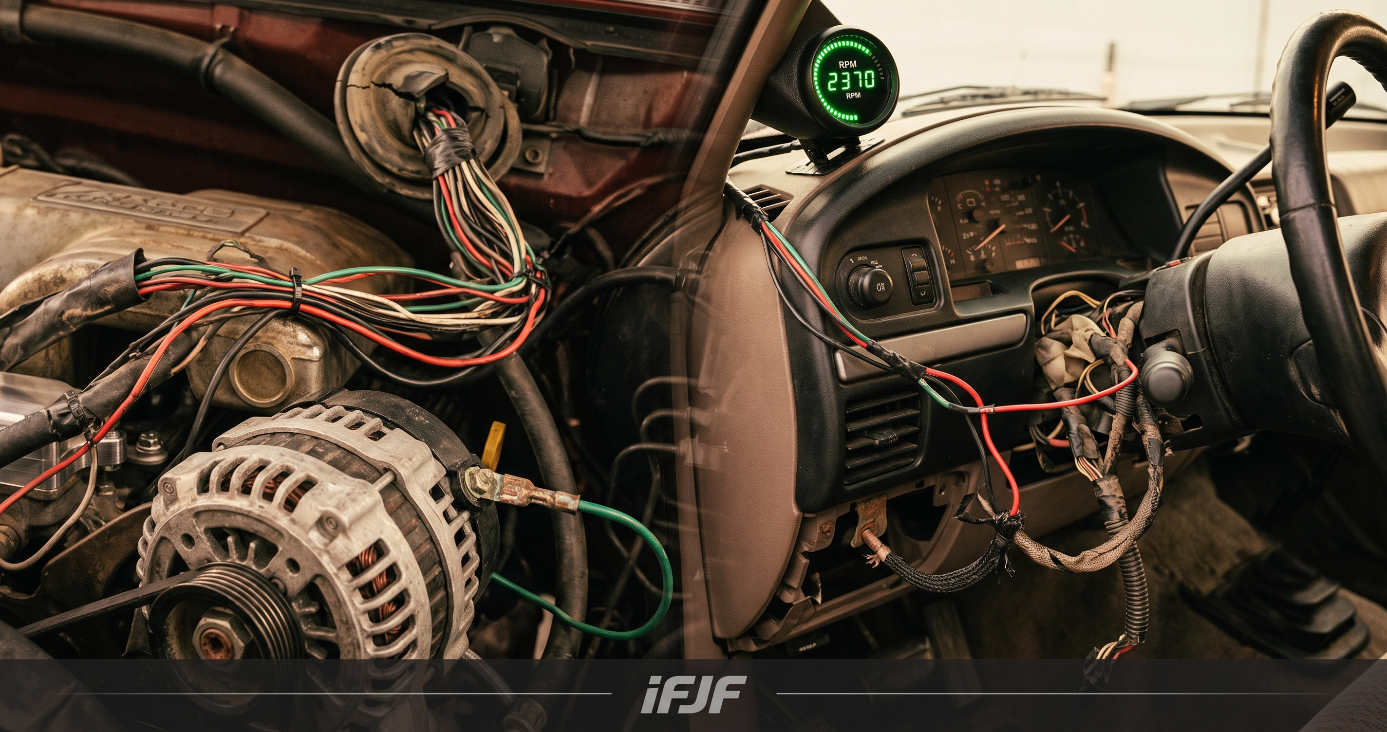 How to Install a Tachometer Gauge on Any Diesel Truck: 4-Wire Wiring Guide