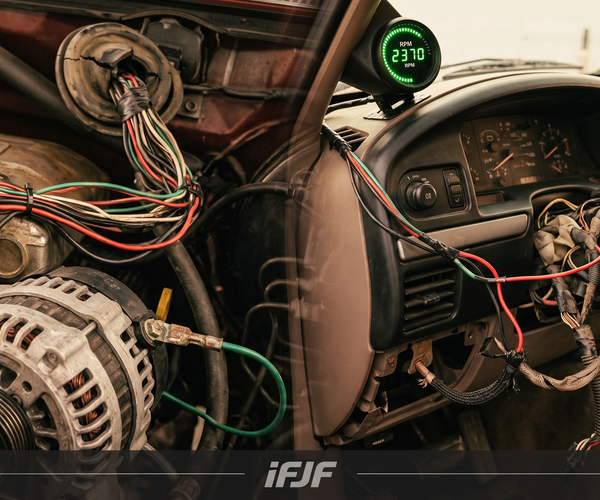 How to Install a Tachometer Gauge on Any Diesel Truck: 4-Wire Wiring G ...