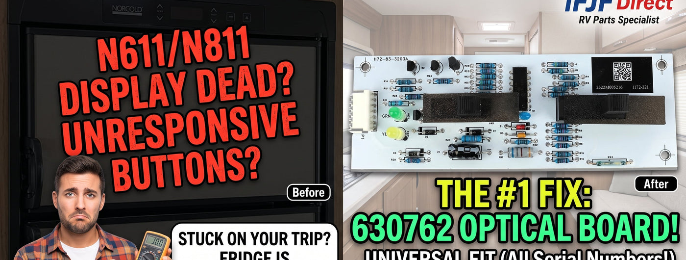 Norcold 630762 Optical Control Board: Symptoms, Replacement Guide & Fitment for N611/N811