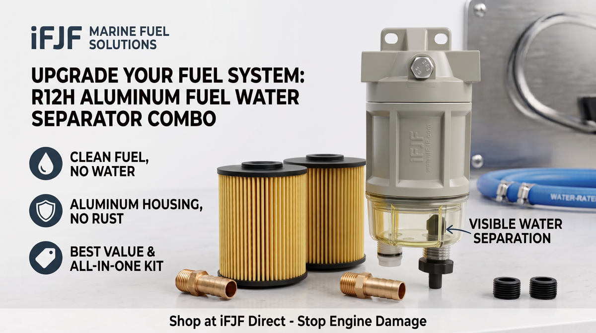 Marine Fuel Water Separator Install: R12H Aluminum Housing vs Racor S3240 — Complete Guide for Boat Owners
