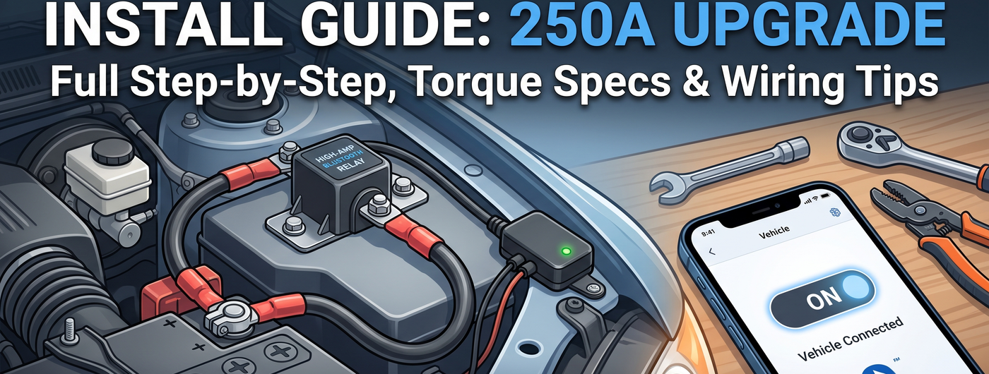 How to Install a Bluetooth Kill Switch: Anti-Theft Battery Disconnect Guide