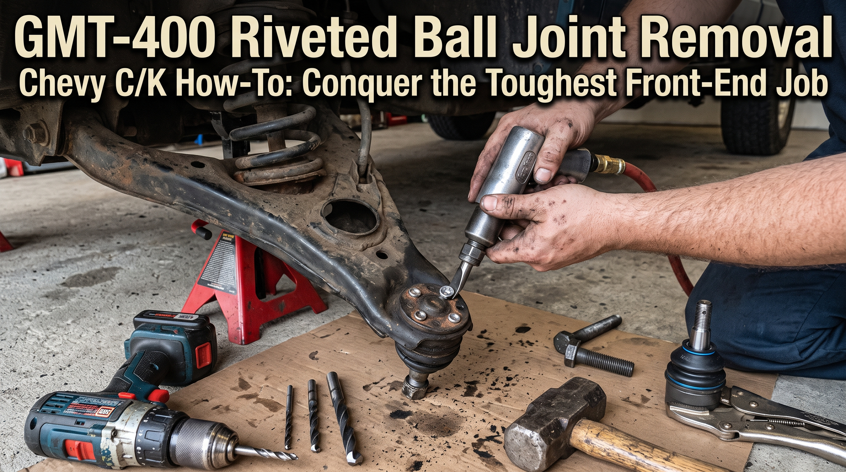 GMT-400 Riveted Ball Joint Removal: Chevy C/K How-To Guide