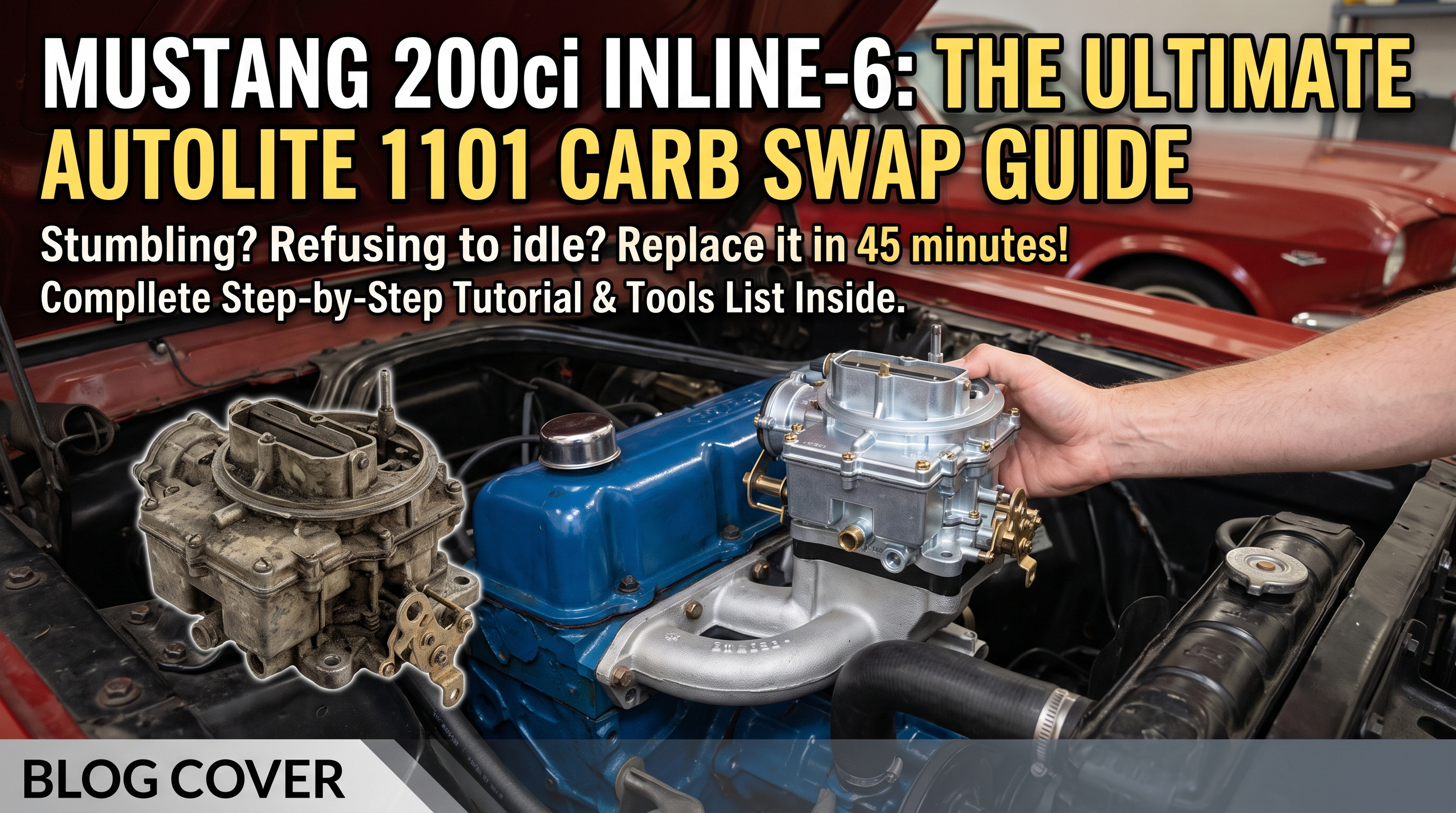 1965-1967 Mustang 200ci Inline-6 Carburetor Replacement Guide