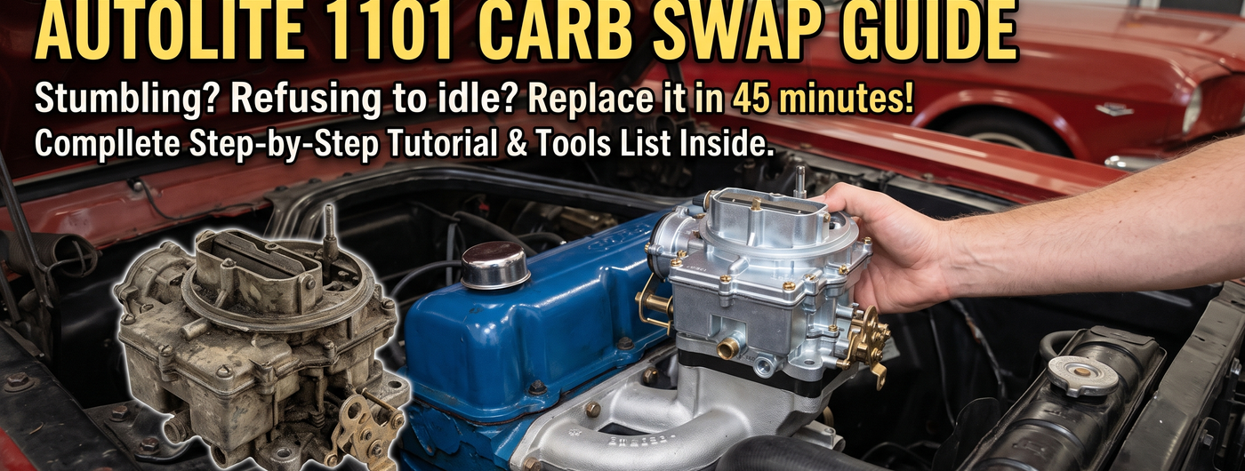 1965-1967 Mustang 200ci Inline-6 Carburetor Replacement Guide
