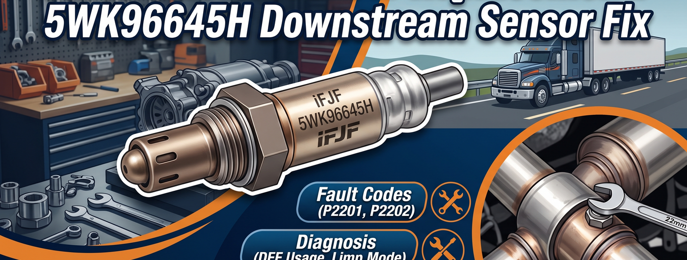 Duramax NOx Sensor Replacement: 5WK96645H Downstream Sensor Fix — Fault Codes, Diagnosis & Install