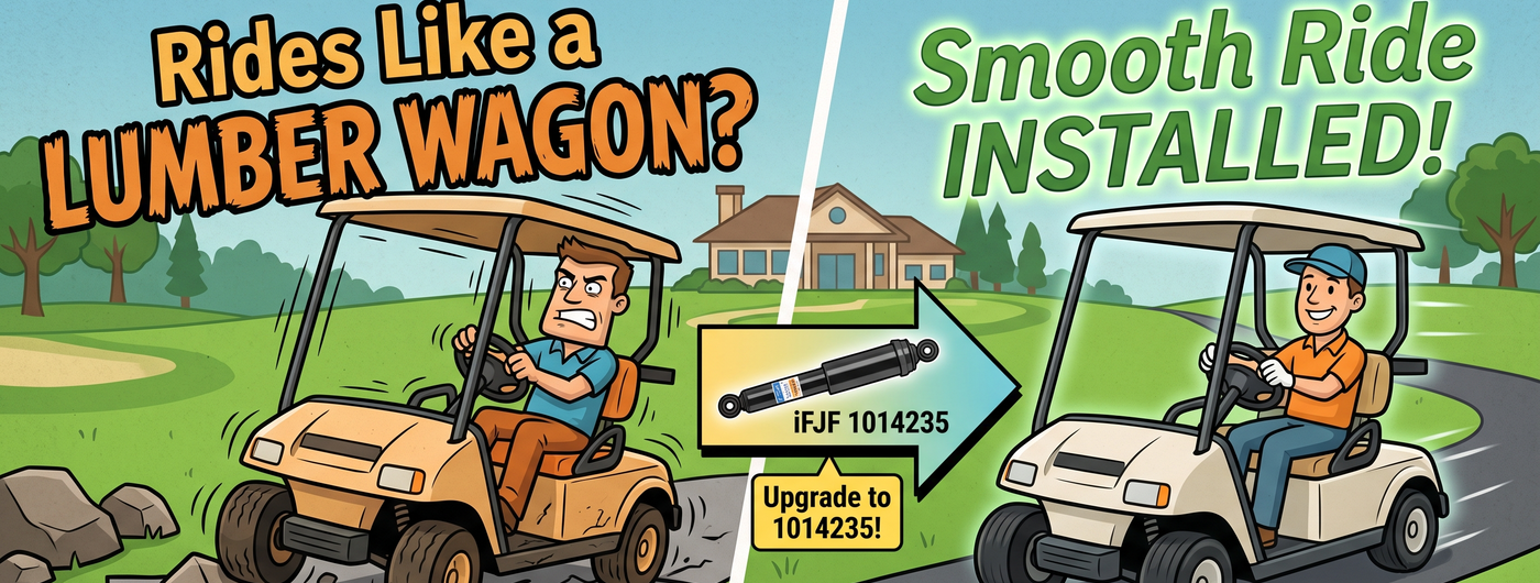 Club Car DS Front Shock Replacement: When Your Golf Cart Rides Like a Lumber Wagon