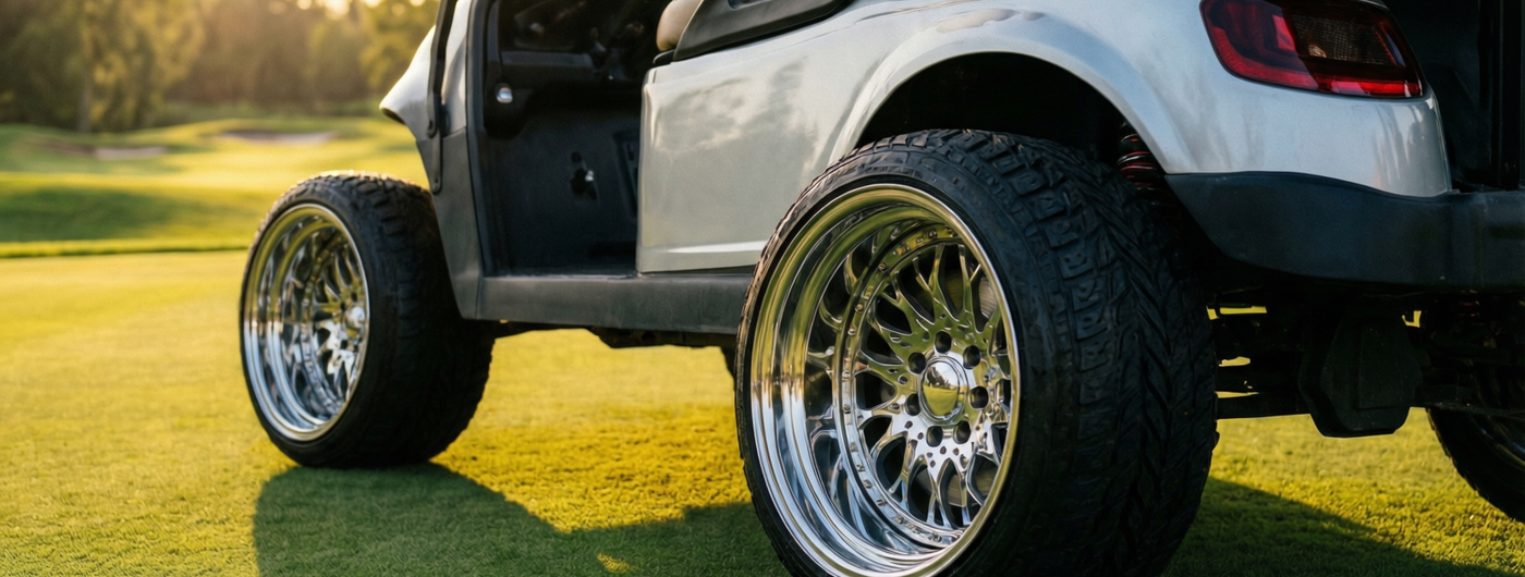Golf Cart Wheel Covers: Chrome Hub Caps Installation & Buying Guide for EZGO, Club Car, Yamaha