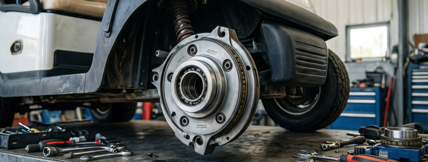 Club Car DS & Precedent Front Wheel Hub Bearing Replacement: Complete DIY Guide