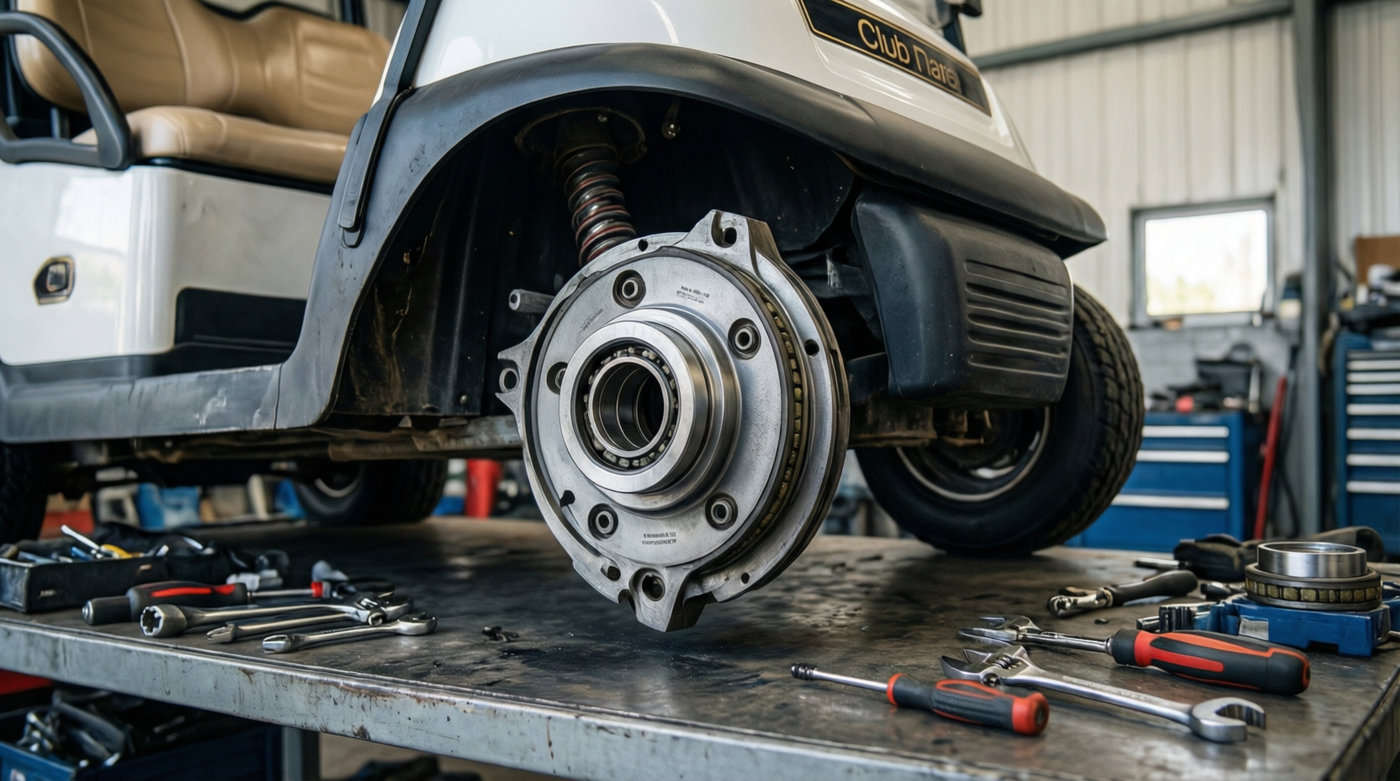 Club Car DS & Precedent Front Wheel Hub Bearing Replacement: Complete DIY Guide
