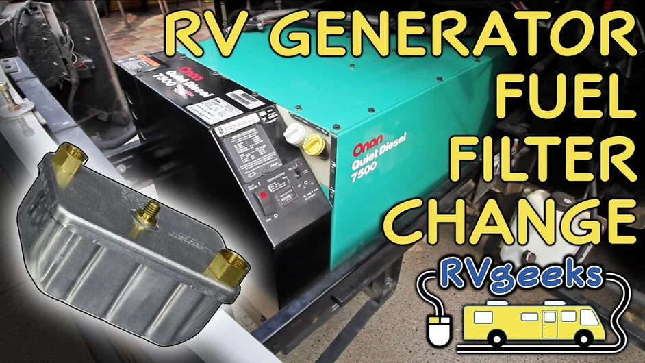 How to Replace the Fuel Filter on Your Onan Quiet Diesel RV Generator (HDKAH / HDKAK / HDKAJ)